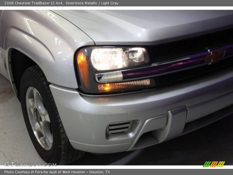 Silverstone Metallic / Light Gray 2008 Chevrolet TrailBlazer LS 4x4