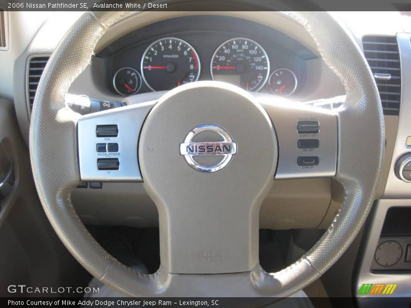 Avalanche White / Desert 2006 Nissan Pathfinder SE