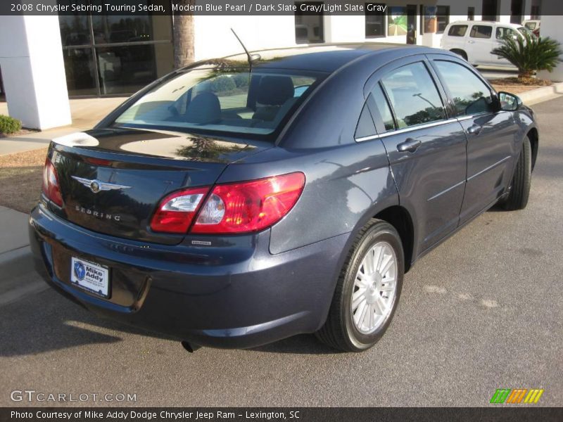 Modern Blue Pearl / Dark Slate Gray/Light Slate Gray 2008 Chrysler Sebring Touring Sedan