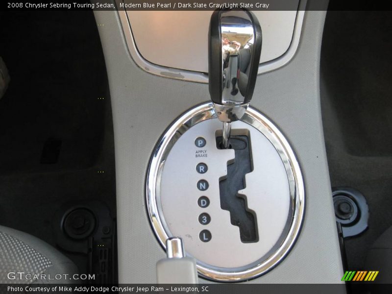 Modern Blue Pearl / Dark Slate Gray/Light Slate Gray 2008 Chrysler Sebring Touring Sedan