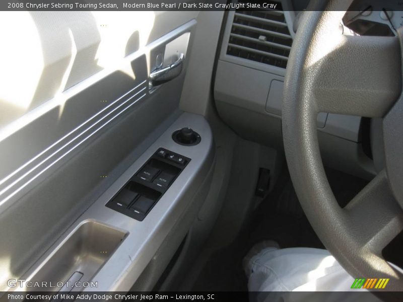 Modern Blue Pearl / Dark Slate Gray/Light Slate Gray 2008 Chrysler Sebring Touring Sedan