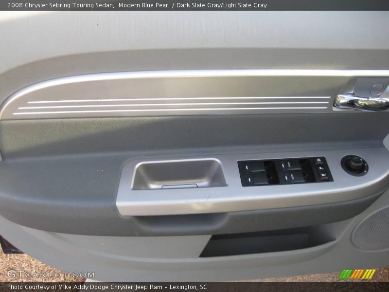 Modern Blue Pearl / Dark Slate Gray/Light Slate Gray 2008 Chrysler Sebring Touring Sedan