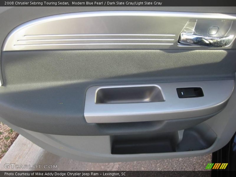 Modern Blue Pearl / Dark Slate Gray/Light Slate Gray 2008 Chrysler Sebring Touring Sedan