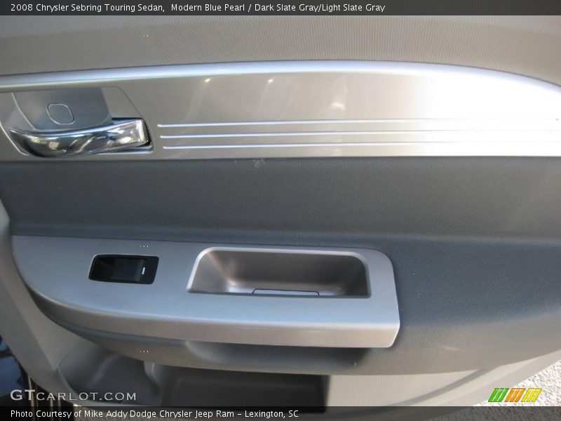 Modern Blue Pearl / Dark Slate Gray/Light Slate Gray 2008 Chrysler Sebring Touring Sedan