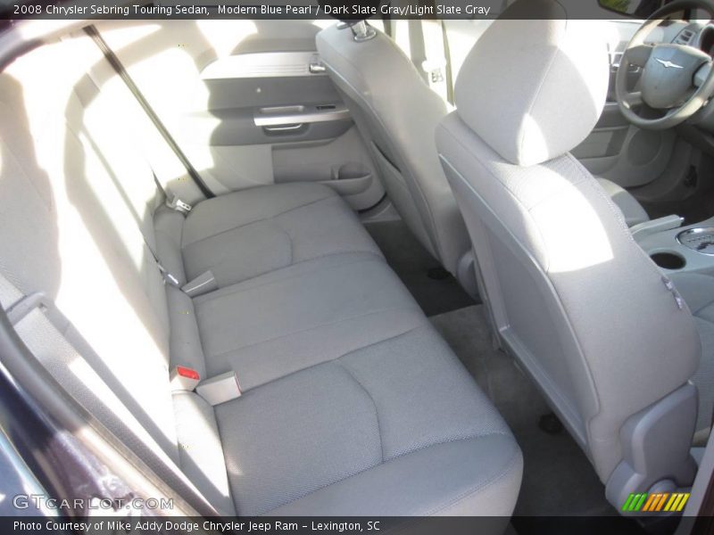 Modern Blue Pearl / Dark Slate Gray/Light Slate Gray 2008 Chrysler Sebring Touring Sedan
