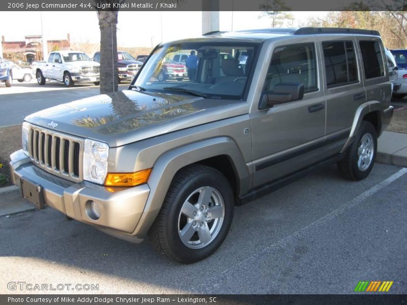 Light Khaki Metallic / Khaki 2006 Jeep Commander 4x4