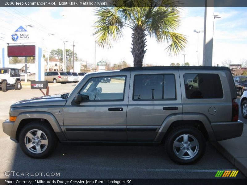 Light Khaki Metallic / Khaki 2006 Jeep Commander 4x4
