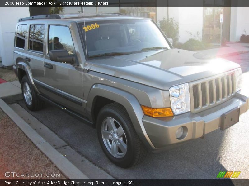 Light Khaki Metallic / Khaki 2006 Jeep Commander 4x4