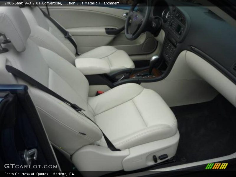 Fusion Blue Metallic / Parchment 2006 Saab 9-3 2.0T Convertible