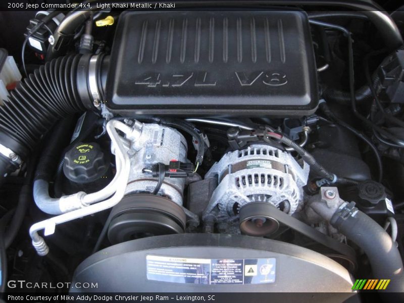Light Khaki Metallic / Khaki 2006 Jeep Commander 4x4