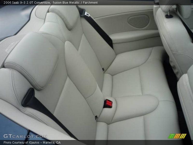 Fusion Blue Metallic / Parchment 2006 Saab 9-3 2.0T Convertible