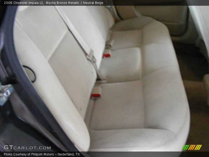 Mocha Bronze Metallic / Neutral Beige 2008 Chevrolet Impala LS