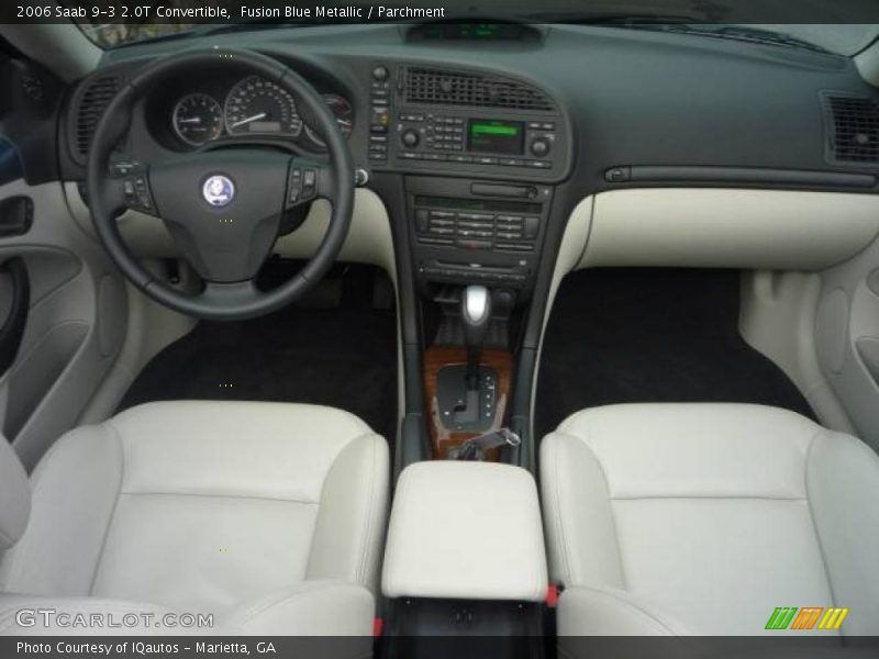 Fusion Blue Metallic / Parchment 2006 Saab 9-3 2.0T Convertible