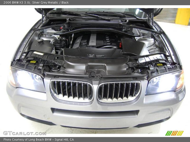Silver Grey Metallic / Black 2006 BMW X3 3.0i