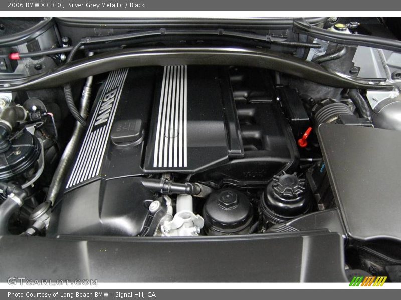 Silver Grey Metallic / Black 2006 BMW X3 3.0i
