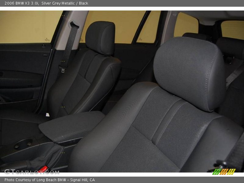 Silver Grey Metallic / Black 2006 BMW X3 3.0i