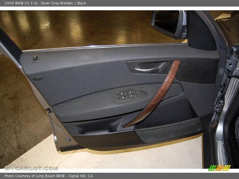 Silver Grey Metallic / Black 2006 BMW X3 3.0i