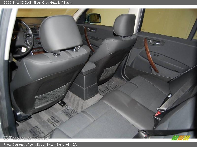 Silver Grey Metallic / Black 2006 BMW X3 3.0i