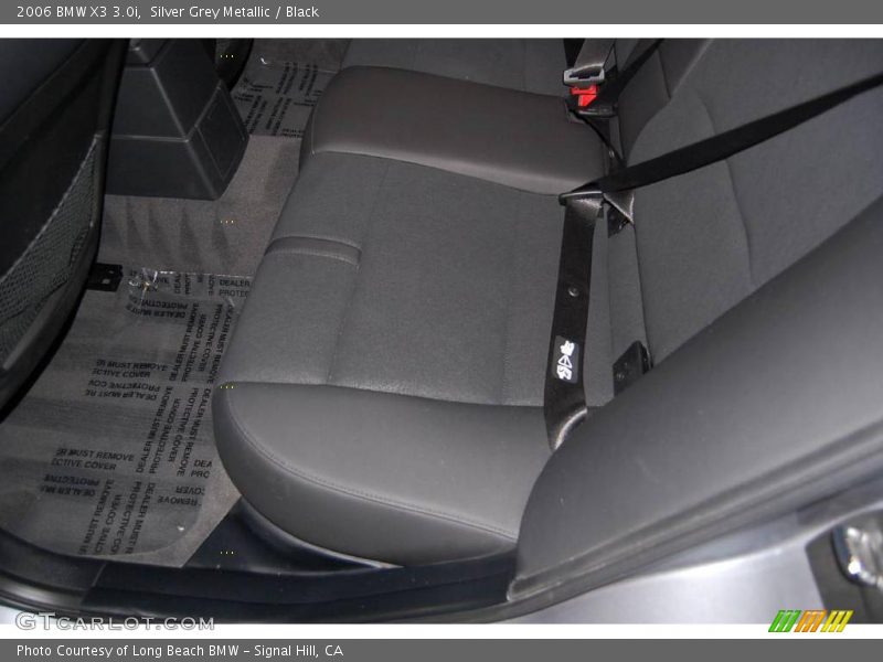 Silver Grey Metallic / Black 2006 BMW X3 3.0i