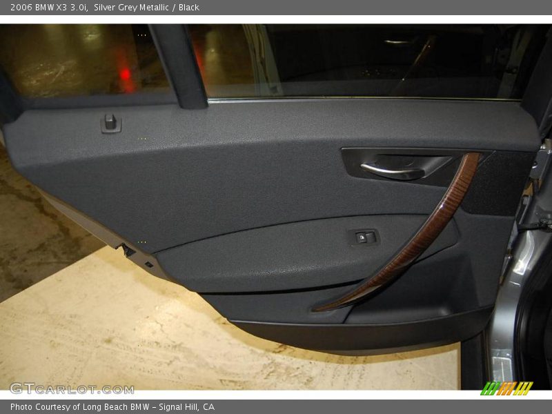 Silver Grey Metallic / Black 2006 BMW X3 3.0i