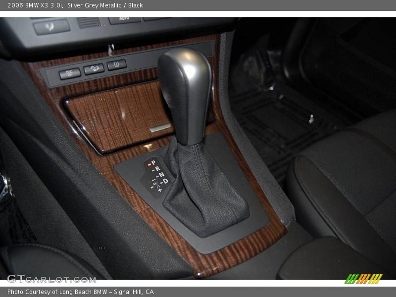 Silver Grey Metallic / Black 2006 BMW X3 3.0i