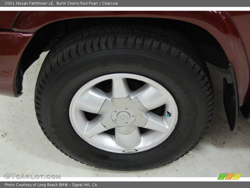 Burnt Cherry Red Pearl / Charcoal 2001 Nissan Pathfinder LE
