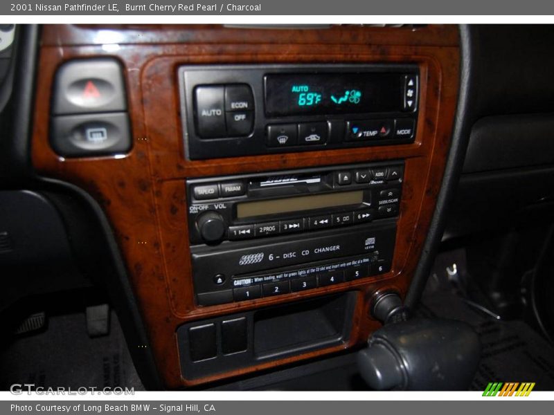 Burnt Cherry Red Pearl / Charcoal 2001 Nissan Pathfinder LE