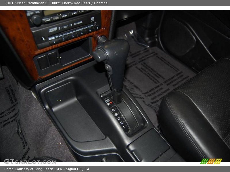 Burnt Cherry Red Pearl / Charcoal 2001 Nissan Pathfinder LE