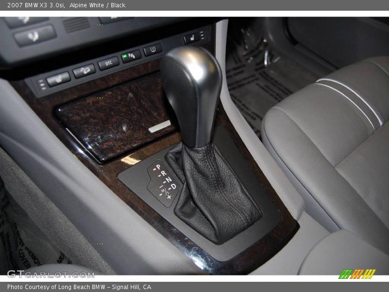 Alpine White / Black 2007 BMW X3 3.0si