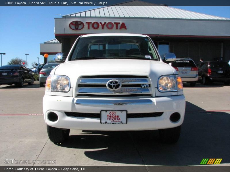 Natural White / Taupe 2006 Toyota Tundra SR5 Double Cab