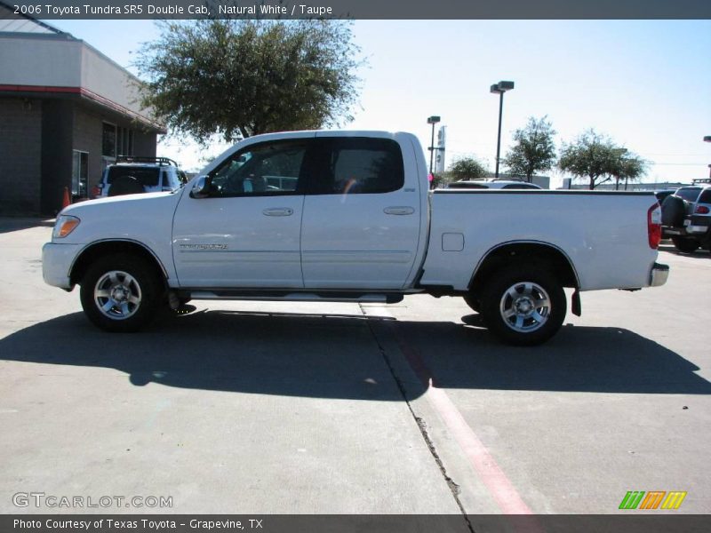 Natural White / Taupe 2006 Toyota Tundra SR5 Double Cab