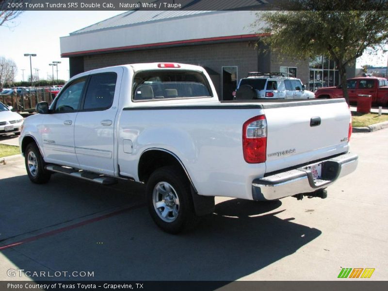 Natural White / Taupe 2006 Toyota Tundra SR5 Double Cab
