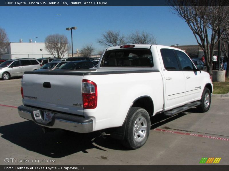 Natural White / Taupe 2006 Toyota Tundra SR5 Double Cab