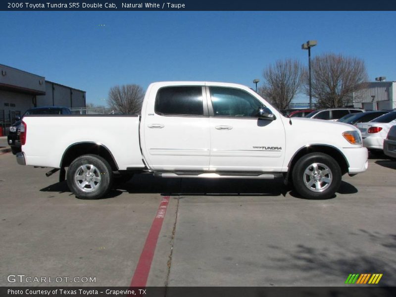 Natural White / Taupe 2006 Toyota Tundra SR5 Double Cab