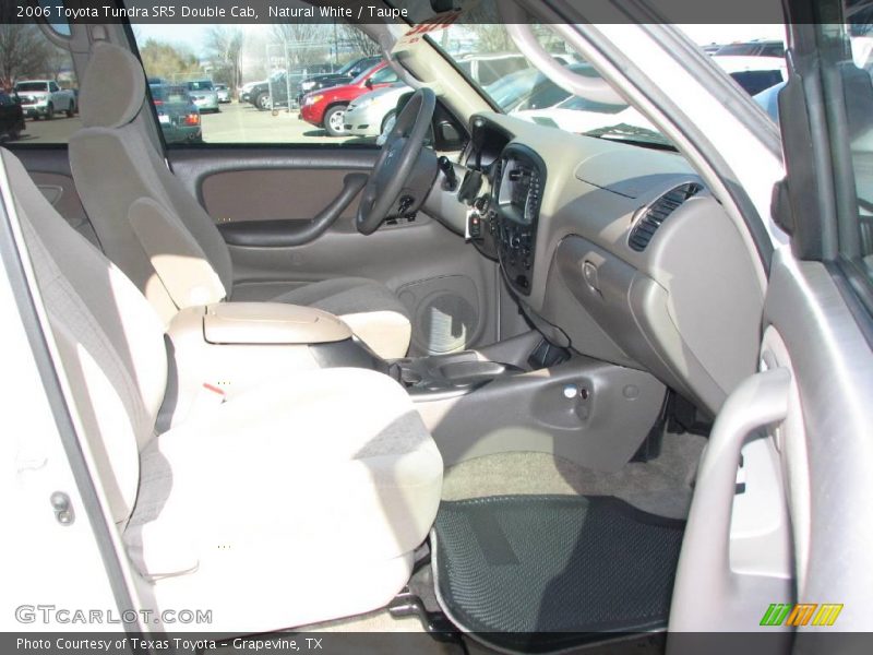 Natural White / Taupe 2006 Toyota Tundra SR5 Double Cab