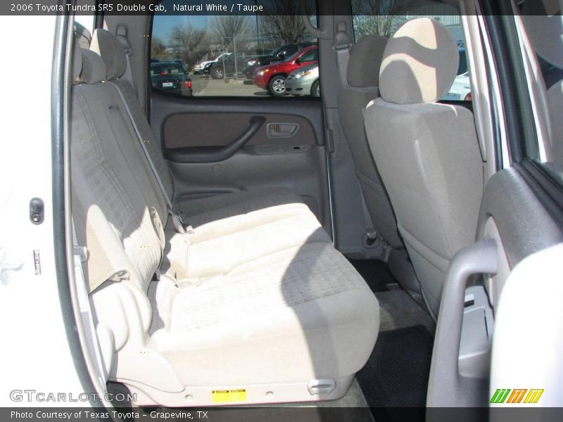 Natural White / Taupe 2006 Toyota Tundra SR5 Double Cab