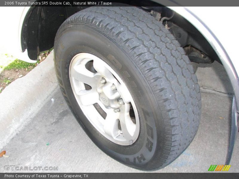 Natural White / Taupe 2006 Toyota Tundra SR5 Double Cab