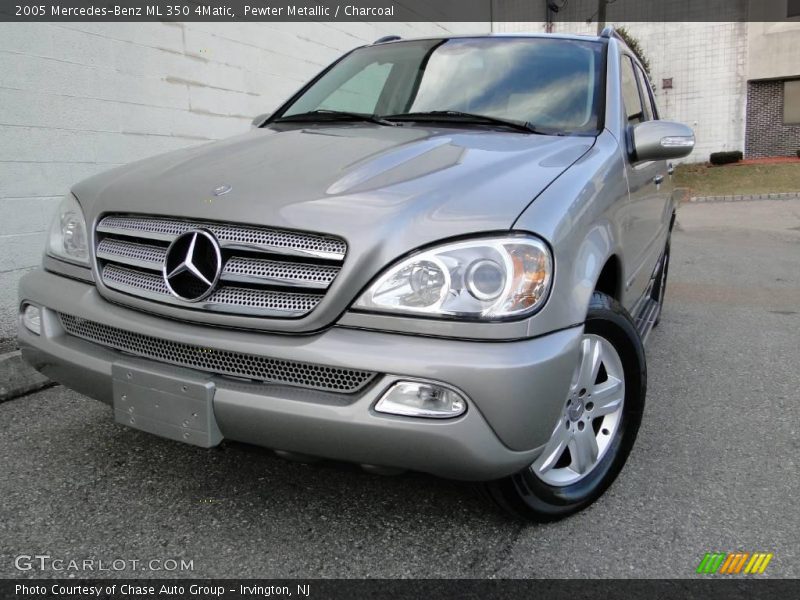 Pewter Metallic / Charcoal 2005 Mercedes-Benz ML 350 4Matic
