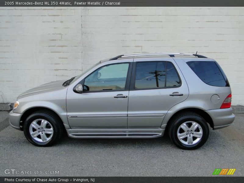 Pewter Metallic / Charcoal 2005 Mercedes-Benz ML 350 4Matic