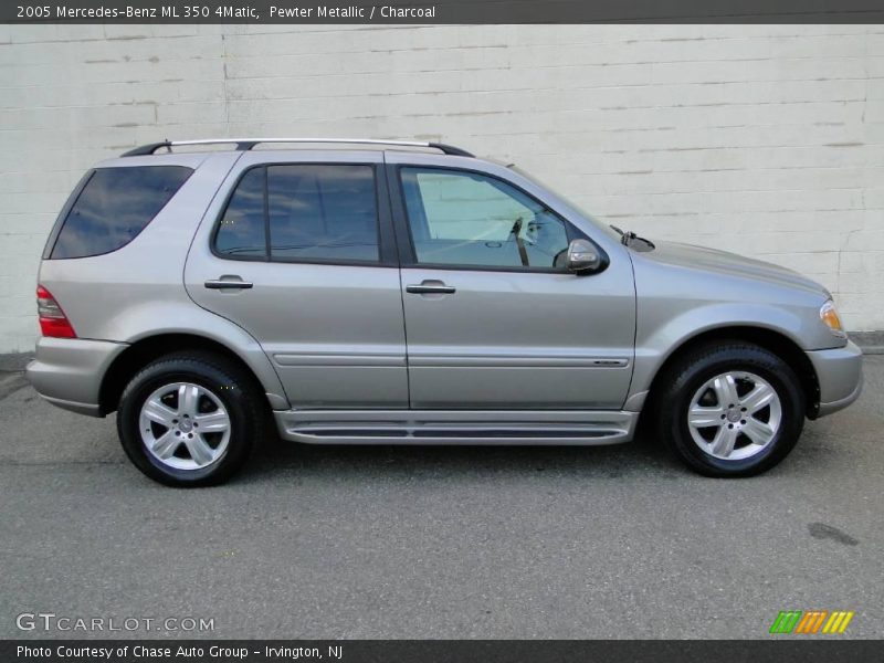 Pewter Metallic / Charcoal 2005 Mercedes-Benz ML 350 4Matic
