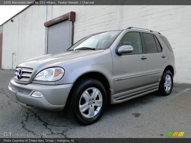 Pewter Metallic / Charcoal 2005 Mercedes-Benz ML 350 4Matic