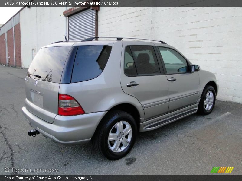 Pewter Metallic / Charcoal 2005 Mercedes-Benz ML 350 4Matic