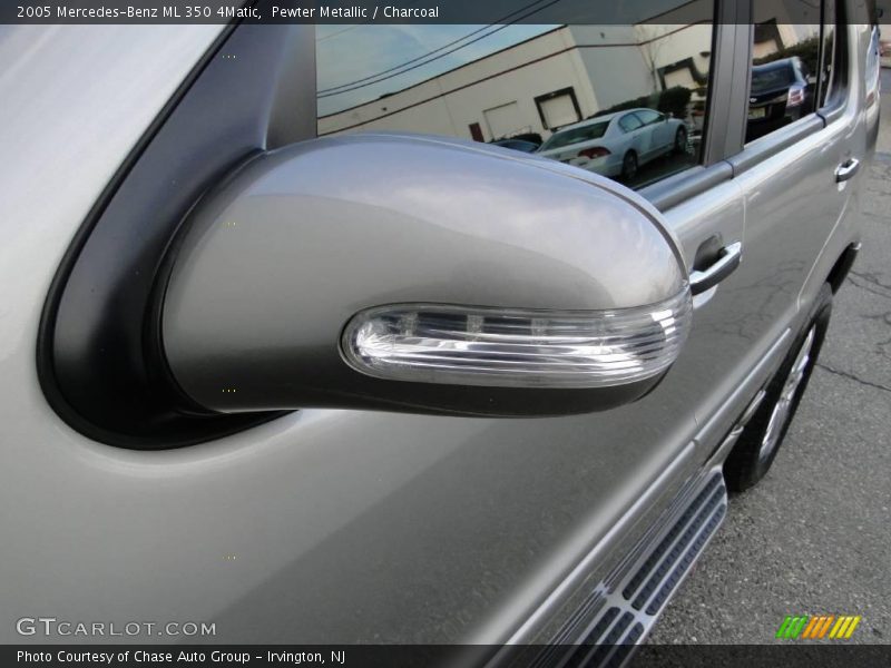 Pewter Metallic / Charcoal 2005 Mercedes-Benz ML 350 4Matic