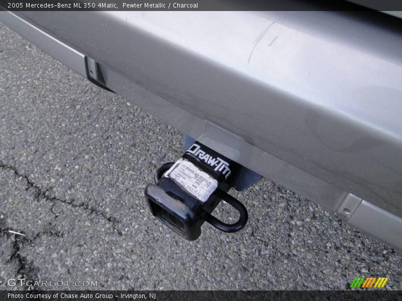 Pewter Metallic / Charcoal 2005 Mercedes-Benz ML 350 4Matic