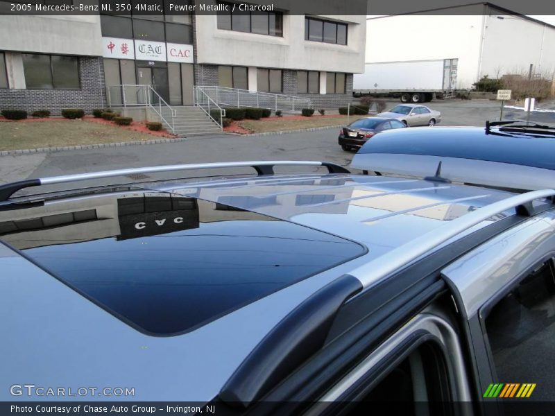 Pewter Metallic / Charcoal 2005 Mercedes-Benz ML 350 4Matic