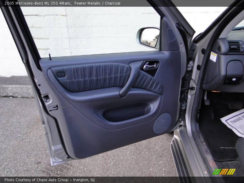 Pewter Metallic / Charcoal 2005 Mercedes-Benz ML 350 4Matic
