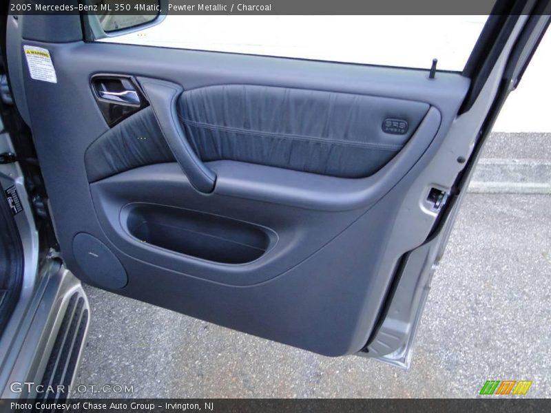 Pewter Metallic / Charcoal 2005 Mercedes-Benz ML 350 4Matic