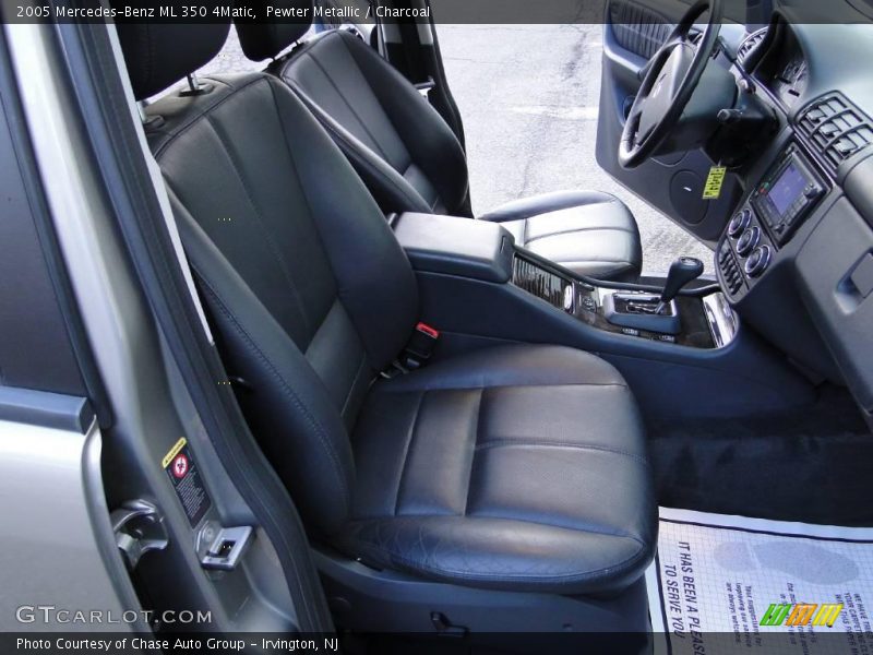 Pewter Metallic / Charcoal 2005 Mercedes-Benz ML 350 4Matic