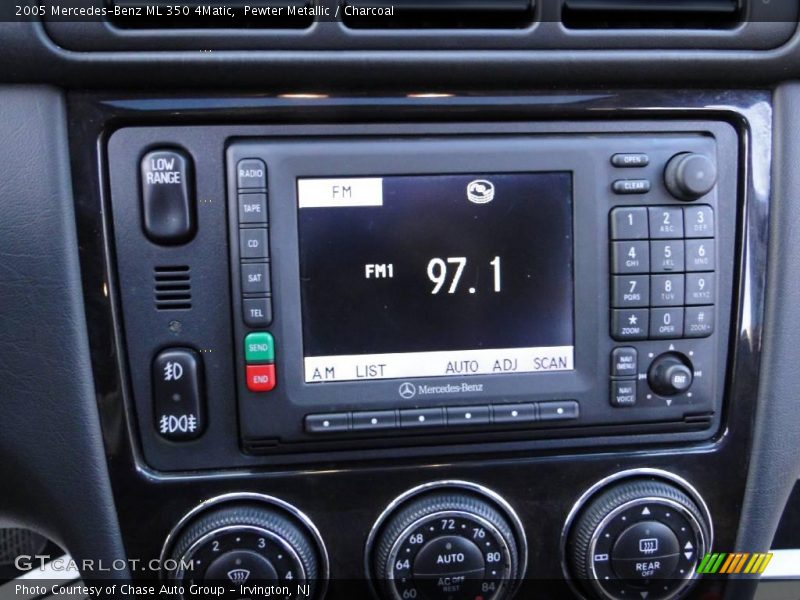 Pewter Metallic / Charcoal 2005 Mercedes-Benz ML 350 4Matic