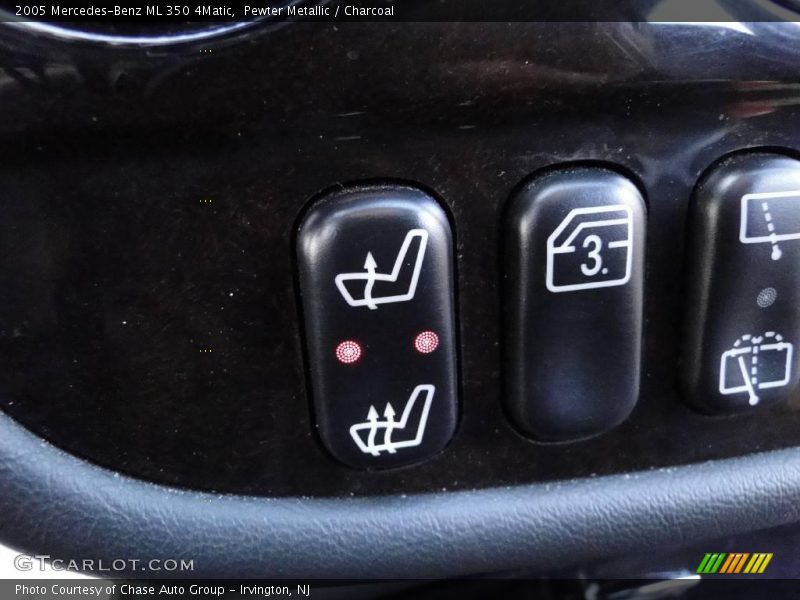 Pewter Metallic / Charcoal 2005 Mercedes-Benz ML 350 4Matic